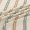 Meschutt Fabric from Warwick Hampton Weaves & Embroideries collection - blue striped embroideried
