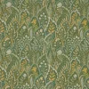 Hitherhill Fabric from Warwick Hampton Prints collection - green botanical printed