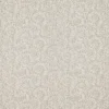 Manorville Fabric from Warwick Hampton Prints collection - black-grey botanical printed