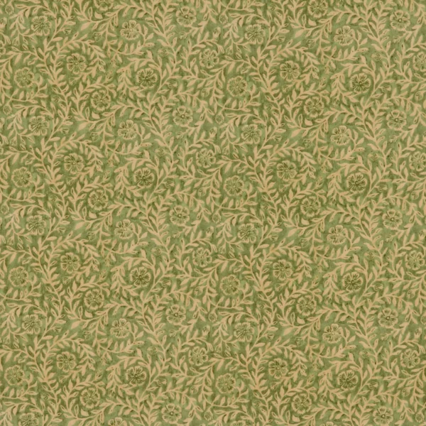 Manorville Fabric - Kelp by Manorville Fabric from Warwick Hampton Prints collection - green botanical printed