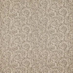 Manorville Fabric from Warwick Hampton Prints collection - brown botanical printed
