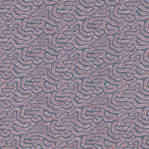 Noyack Fabric from Warwick Hampton Prints collection - blue misc printed