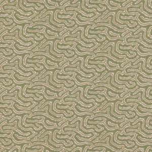 Noyack Fabric from Warwick Hampton Prints collection - green misc printed