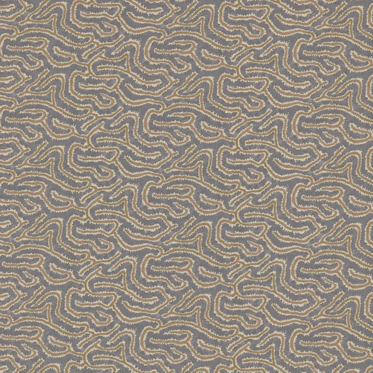 Noyack Fabric - Rockport by Noyack Fabric from Warwick Hampton Prints collection - black-grey misc printed