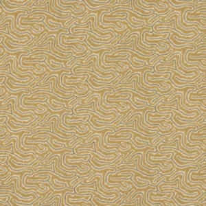 Noyack Fabric from Warwick Hampton Prints collection - yellow misc printed