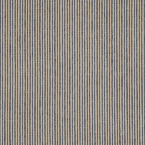 Shoreham Fabric - Nautica by Shoreham Fabric from Warwick Hampton Prints collection - blue striped printed