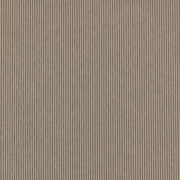 Shoreham Fabric - Rockport by Shoreham Fabric from Warwick Hampton Prints collection - black-grey striped printed