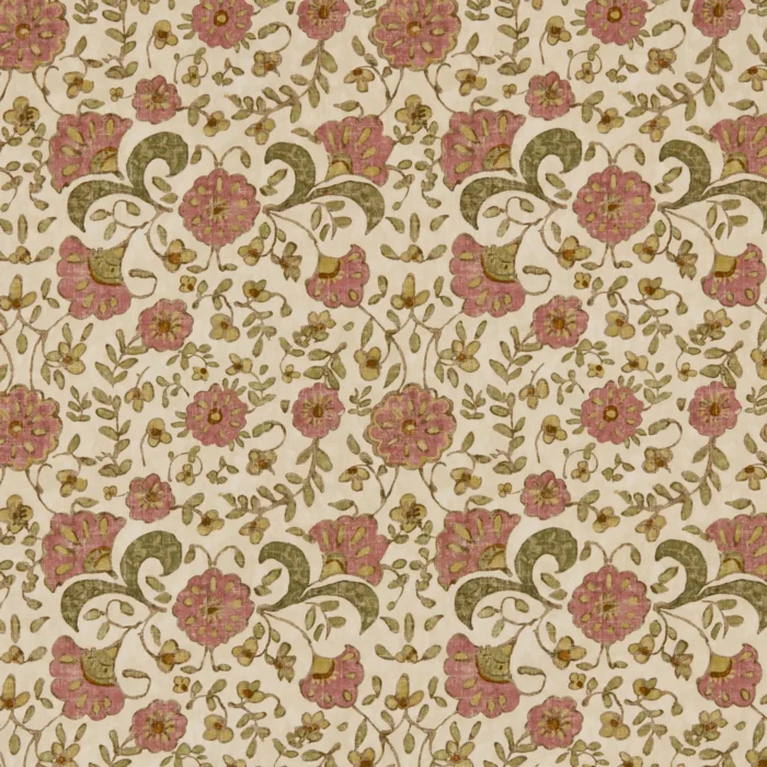Wainscott Fabric - Rosehip swatch