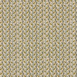 Wildwood Fabric from Warwick Hampton Prints collection - green botanical printed
