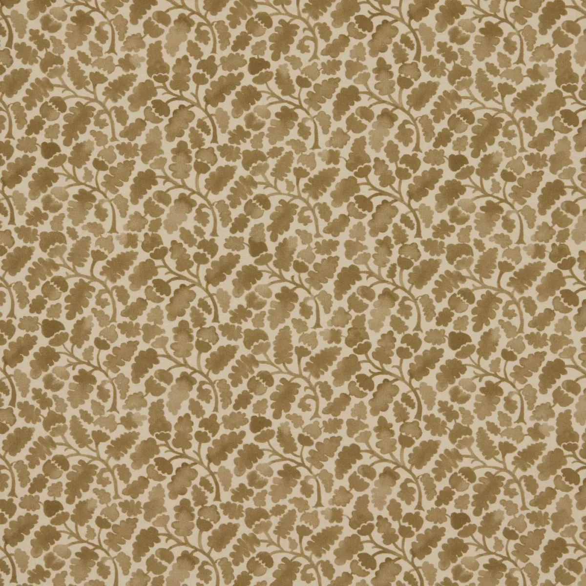 Woodcliff Fabric - Dune by Woodcliff Fabric from Warwick Hampton Prints collection - brown botanical printed