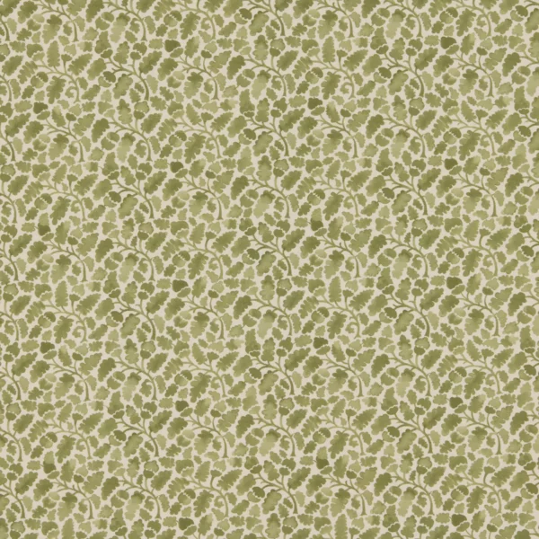 Woodcliff Fabric - Kelp by Woodcliff Fabric from Warwick Hampton Prints collection - green botanical printed