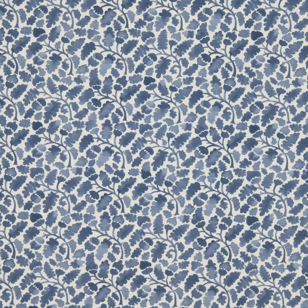 Woodcliff Fabric - Nautica by Woodcliff Fabric from Warwick Hampton Prints collection - blue botanical printed