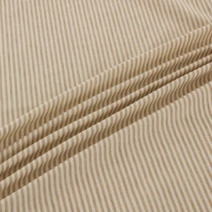 Shoreham Fabric from Warwick Hampton Prints collection - neutral striped printed