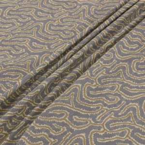 Noyack Fabric from Warwick Hampton Prints collection - black-grey misc printed