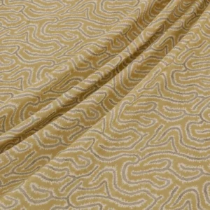 Noyack Fabric from Warwick Hampton Prints collection - yellow misc printed