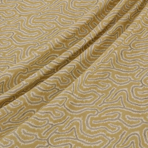 Noyack Fabric - Sunkiss by Noyack Fabric from Warwick Hampton Prints collection - yellow misc printed