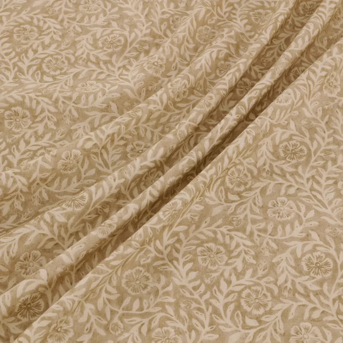 Manorville Fabric - Dune by Manorville Fabric from Warwick Hampton Prints collection - neutral botanical printed