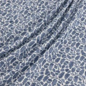 Woodcliff Fabric from Warwick Hampton Prints collection - blue botanical printed