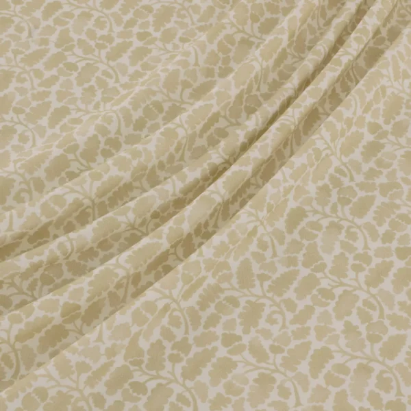 Woodcliff Fabric - Oyster by Woodcliff Fabric from Warwick Hampton Prints collection - neutral botanical printed