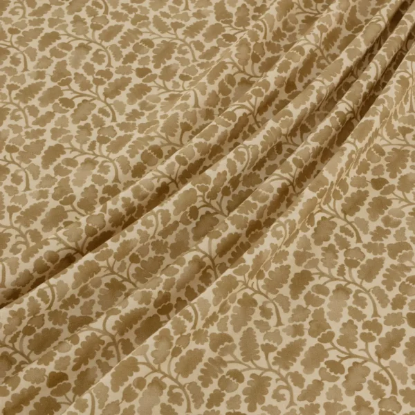 Woodcliff Fabric - Dune by Woodcliff Fabric from Warwick Hampton Prints collection - brown botanical printed