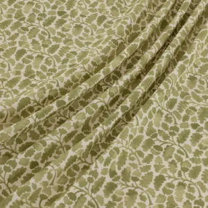 Woodcliff Fabric from Warwick Hampton Prints collection - green botanical printed