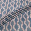 Wading Fabric from Warwick Hampton Prints collection - blue misc printed