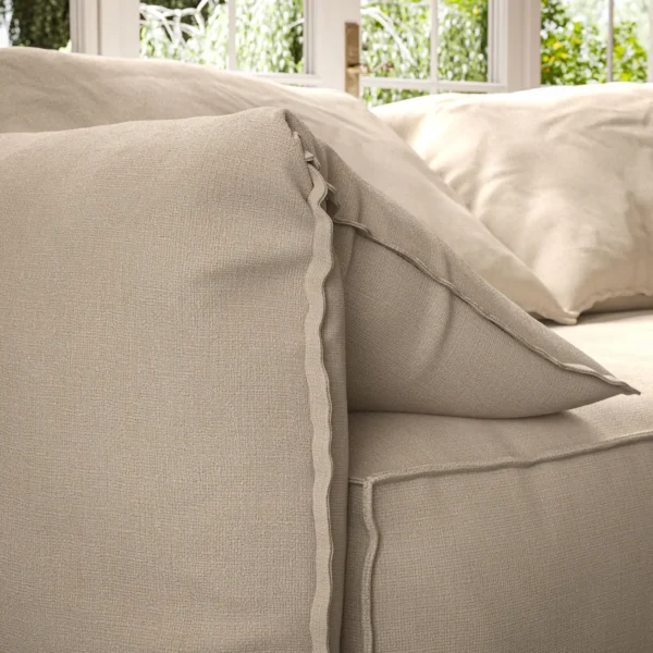 Jaeger Fabric - Feather by Jaeger Fabric from Warwick Jaeger collection - neutral plain woven