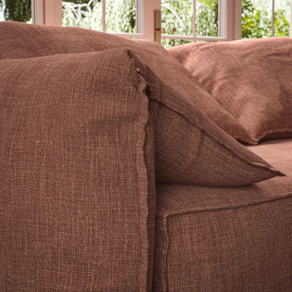 Jaeger Fabric from Warwick Jaeger collection - brown plain woven