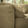 Jaeger Fabric from Warwick Jaeger collection - green plain woven
