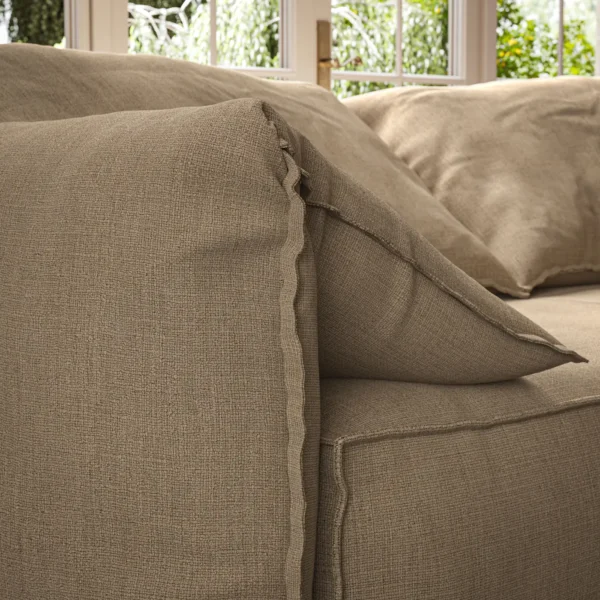Jaeger Fabric - Praline by Jaeger Fabric from Warwick Jaeger collection - neutral plain woven