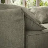 Jaeger Fabric from Warwick Jaeger collection - green plain woven