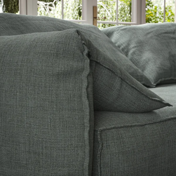 Jaeger Fabric - Azure by Jaeger Fabric from Warwick Jaeger collection - blue plain woven