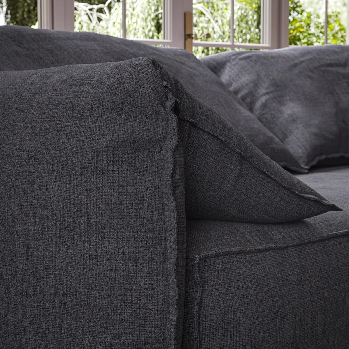 Jaeger Fabric - Bluebell by Jaeger Fabric from Warwick Jaeger collection - blue plain woven