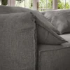 Jaeger Fabric from Warwick Jaeger collection - black-grey plain woven