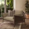 Jaeger Fabric from Warwick Jaeger collection - neutral plain woven