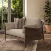 Jaeger Fabric from Warwick Jaeger collection - neutral plain woven