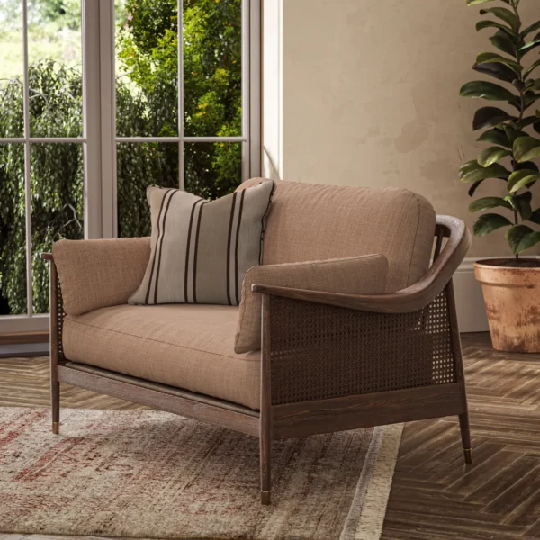 Jaeger Fabric from Warwick Jaeger collection - neutral plain woven