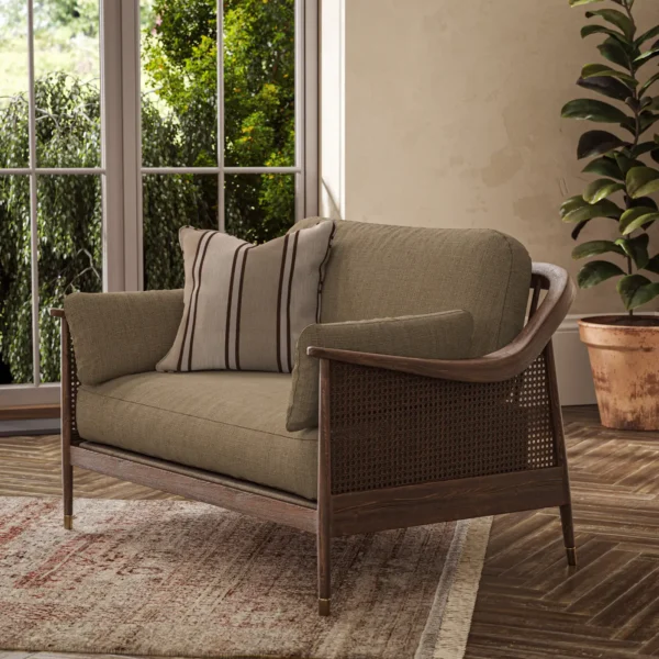Jaeger Fabric - Praline by Jaeger Fabric from Warwick Jaeger collection - neutral plain woven