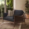 Jaeger Fabric from Warwick Jaeger collection - blue plain woven