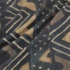 Kuba Fabric from Warwick Okavango collection - black-grey traditional printed