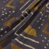 Kuba Fabric from Warwick Okavango collection - brown traditional printed