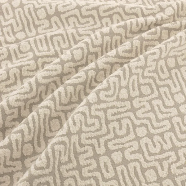 Mikumi Fabric - Pumice by Mikumi Fabric from Warwick Okavango collection - black-grey misc woven