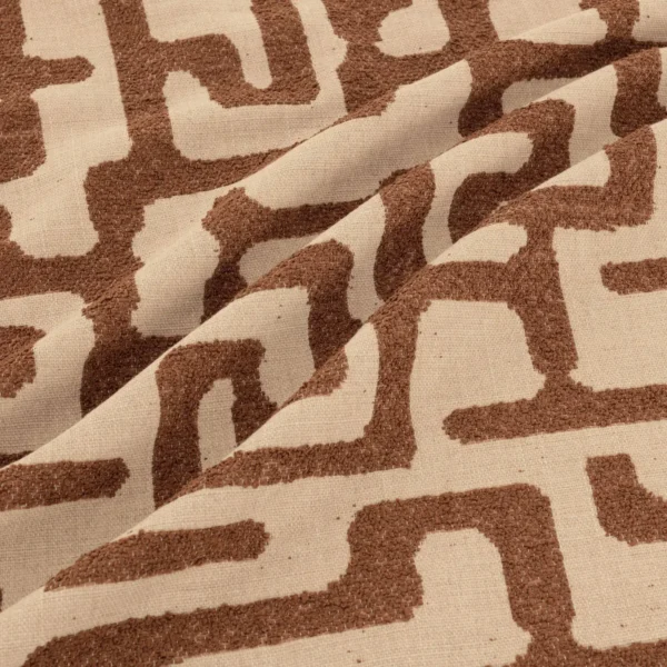Moremi Fabric - Tuscan by Moremi Fabric from Warwick Okavango collection - brown misc woven