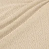 Selinda Fabric from Warwick Okavango collection - neutral geometric velvet-chenille