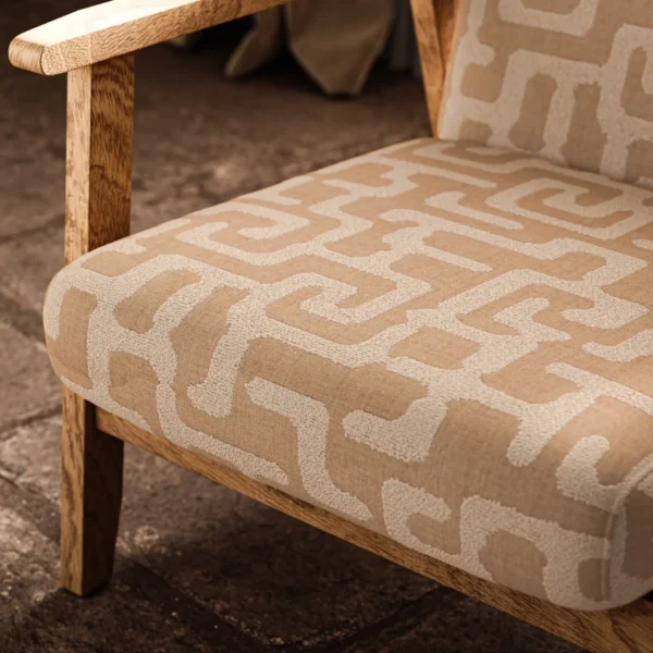Moremi Fabric - Silica by Moremi Fabric from Warwick Okavango collection - neutral misc woven