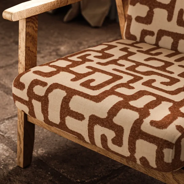 Moremi Fabric - Tuscan by Moremi Fabric from Warwick Okavango collection - brown misc woven
