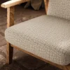 Mikumi Fabric from Warwick Okavango collection - black-grey misc woven