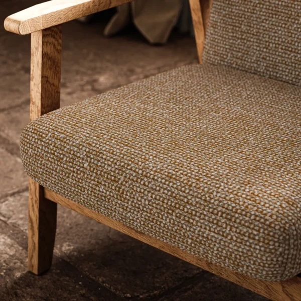 Tufty Fabric - Cheetah by Tufty Fabric from Warwick Okavango collection - brown plain woven