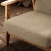 Tufty Fabric from Warwick Okavango collection - neutral plain woven