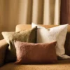 Enver Fabric from Kai Enver collection - blue plain woven